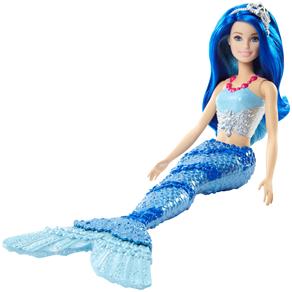 Boneca Barbie Mattel Dreamtopia Sereia - Azul