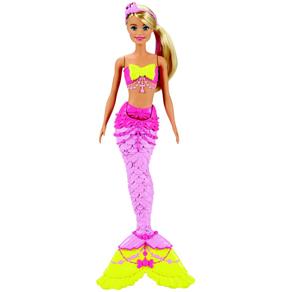 Boneca Barbie Mattel Dreamtopia Sereia - Rosa