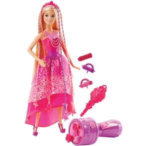 Boneca Barbie Mattel Fantasia Penteados Mágicos