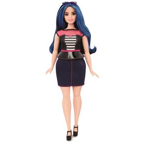Boneca Barbie Mattel Fashionistas - Sweetheart Stripes - Curvy