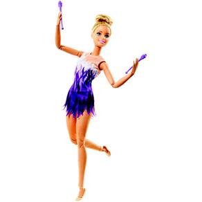 Boneca Barbie Mattel Made To Move - Ginasta Rítmica