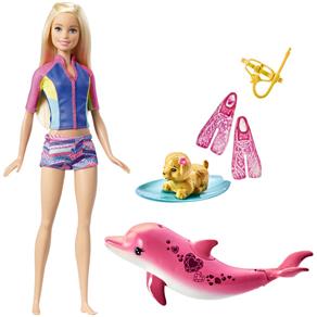 Boneca Barbie Mattel Mergulhando com Bichinhos