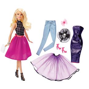 Boneca Barbie Mattel Muitos Looks Loira