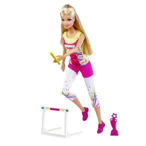 Boneca Barbie Mattel Quero Ser Corredora - W3768