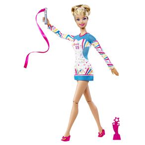 Boneca Barbie Mattel Quero Ser Ginastas - W3766