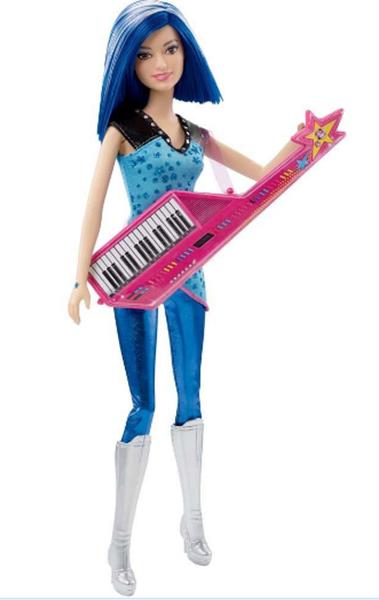 Boneca Barbie Mattel Rock 'n Royals - Mattel