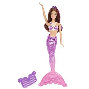 Boneca Barbie Mattel Sereia das Pérolas - Roxa