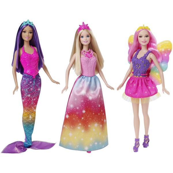 Boneca Barbie Mix Match - Trio Encantado - Mattel