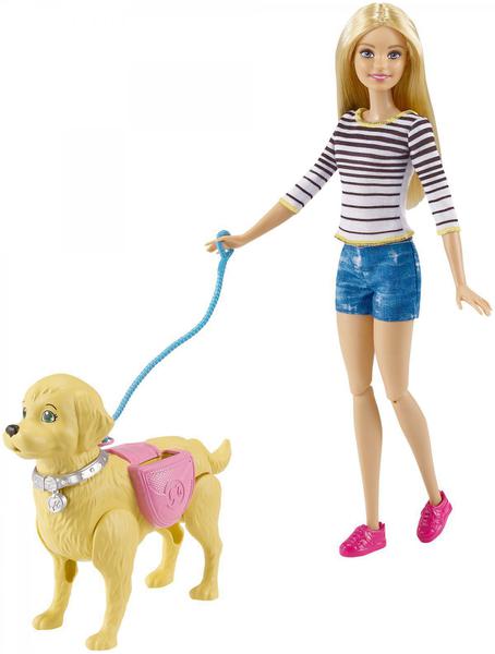 Boneca Barbie Passeio com Cachorrinho - Mattel