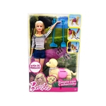 Boneca Barbie Passeio com Cachorro Mattel