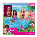 Boneca Barbie Piscina Chique Mattel