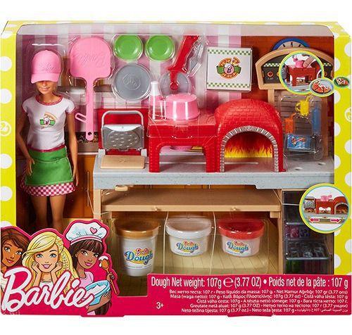 Boneca Barbie Pizzaiola - Fhr09 Mattel