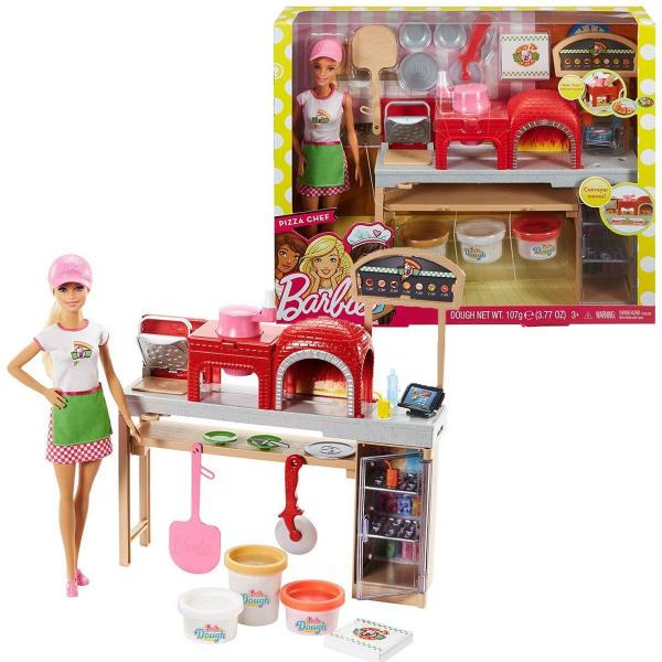 Boneca Barbie Pizzaiola - Mattel
