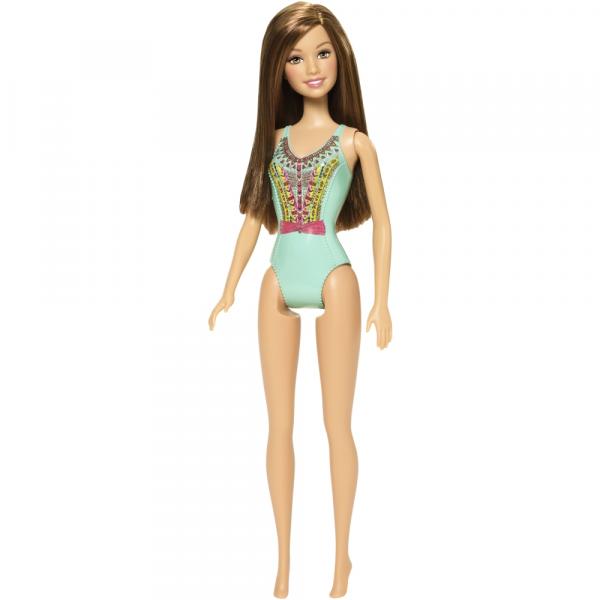 Boneca Barbie - Praia - Maiô Verde - Mattel