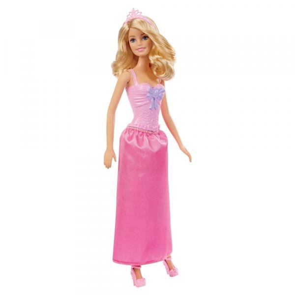 Boneca Barbie Princesa Básica - Loira - Mattel