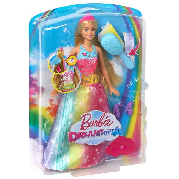 Boneca Barbie Princesa Cabelos Longos com Luz e Som - Mattel