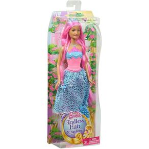 Boneca Barbie Princesa - Cabelos Longos Rosa - Mattel