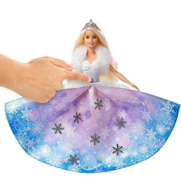 Boneca Barbie Princesa Vestido Mágico - Dreamtopia - Mattel