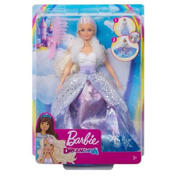 Boneca Barbie Princesa Vestido Mágico GKH26 - Mattel