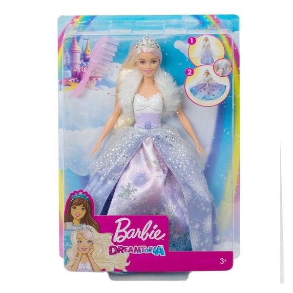 Boneca Barbie Princesa Vestido Magico - Mattel