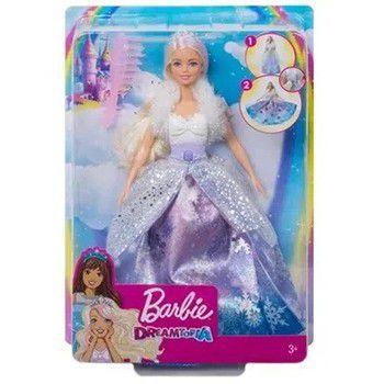 Boneca Barbie Princesa Vestido Mágico - Mattel