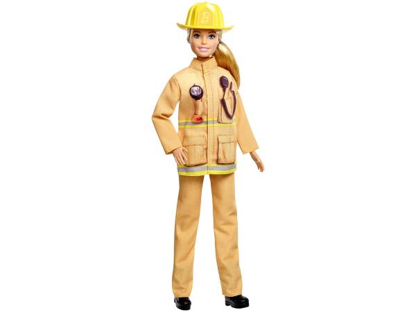 Boneca Barbie Profissões Bombeira com Acessórios - Mattel