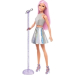 Boneca Barbie Profissões Cantora Pop Star - Mattel