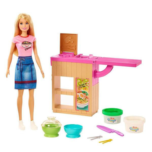Boneca - Barbie Profissoes - Chef de Macarrao MATTEL