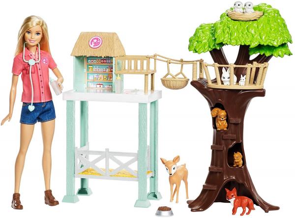 Boneca Barbie Profissões Cuidadora dos Bichinhos Mattel