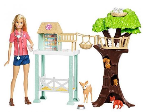 Boneca Barbie Profissões - Cuidadora dos Bichinhos - Mattel