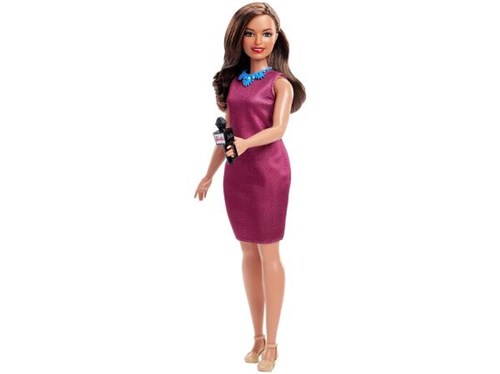 Boneca Barbie Profissões Jornalista com Acessórios - Mattel