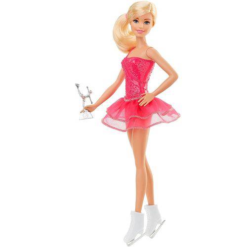 Tudo sobre 'Boneca Barbie Profissões Patinadora - DVF50 - Mattel'