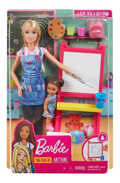 Boneca Barbie Profissões Professora de Artes Mattel - Dhb63