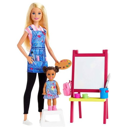 Boneca Barbie Profissões Professora de Artes - Mattel