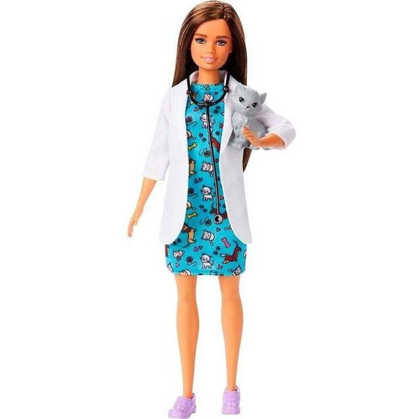 Boneca Barbie - Profissões - Veterinária - Mattel - GJL63