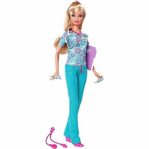 Boneca Barbie - Quero Ser Enfermeira - Mattel