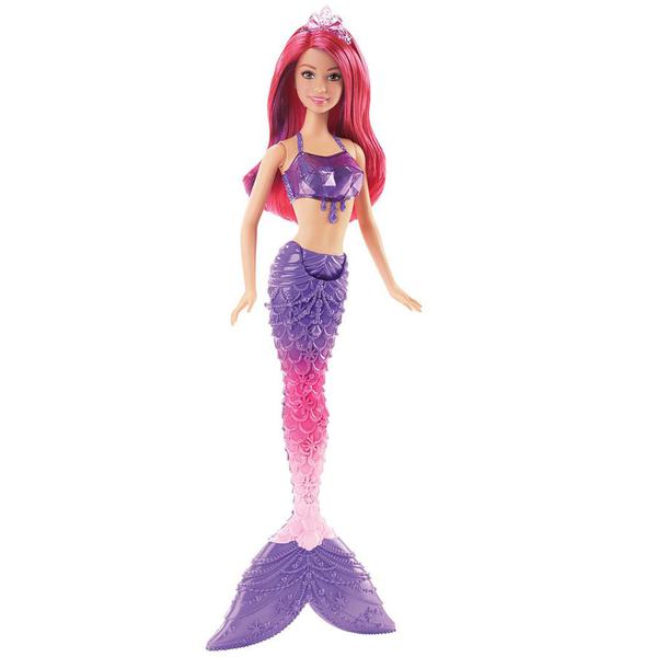 Boneca Barbie Sereia dos Reinos Mágicos - Reino dos Diamantes - Mattel - Mattel