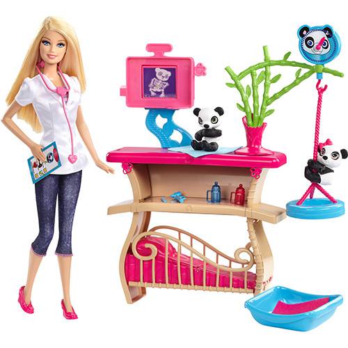 Tudo sobre 'Boneca Barbie Tratadora de Pandas - Mattel'