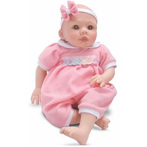 Boneca Bebê Baby Lu Chora e Balbucia - Sidnyl