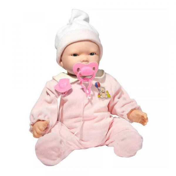 Boneca Bebê Carinhas Baby Brink - Nova Brink