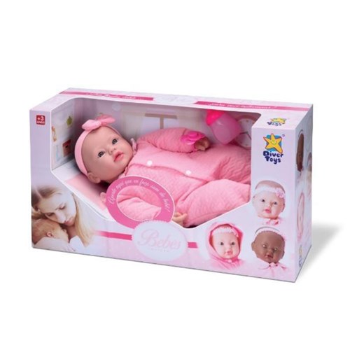 Boneca Bebê Coleção -8008 Divertoys