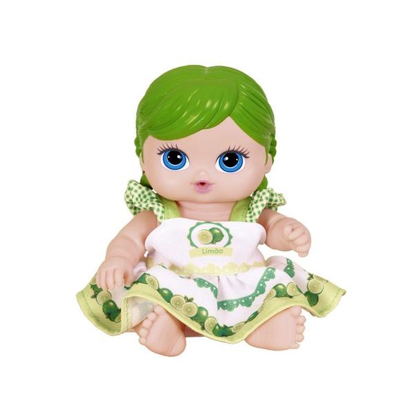Boneca Bebê Coleção Frutinhas Limão Menina - Cotiplás - Cotiplas