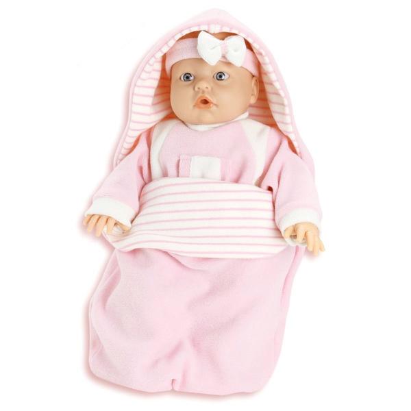 Boneca Bebê Jensen Dorme Bebê Chora e Ri - Roma Brinquedos