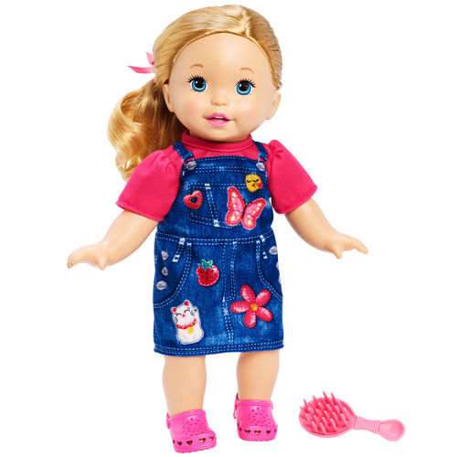Boneca Bebê - Little Mommy - Doce Bebê - Vestidojeans - Mattel