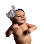 Boneca Bebe Reborn Chloe 2 Com Corpo Inteiro Siliconado