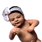 Boneca Bebe Reborn Chloe Com Corpo Inteiro Siliconado