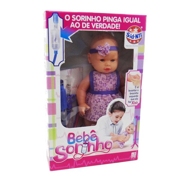 Boneca Bebê Sorinho - Sid-nil - Sid Nyl
