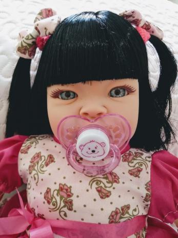 Tudo sobre 'Boneca Bebê Tipo Reborn - Kit Acessórios - Sidnyl - Kaydora Brinquedos'