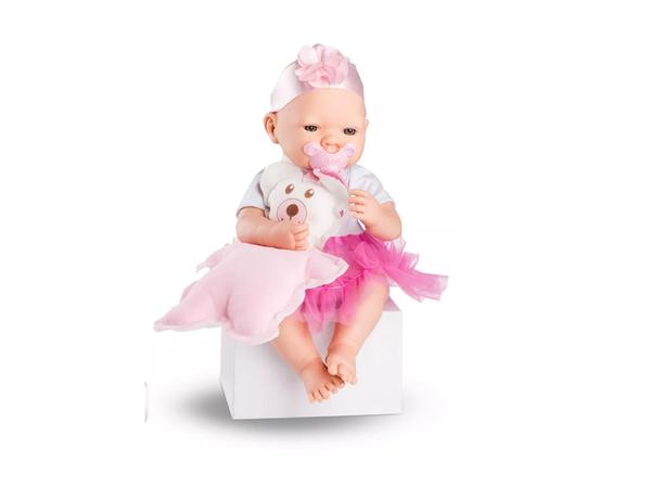 Boneca Bebezinho Real Pink - Roma
