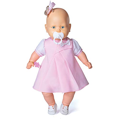 Boneca Bebezinho Vestido Rosa, 49 Cm, Estrela